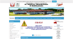 Desktop Screenshot of gimnazjum.bobolice.pl