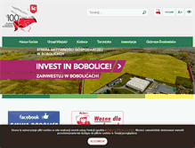 Tablet Screenshot of bobolice.pl